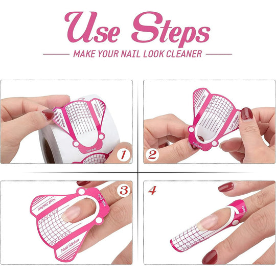 500 PCS Nail Forms for Acrylic Nails