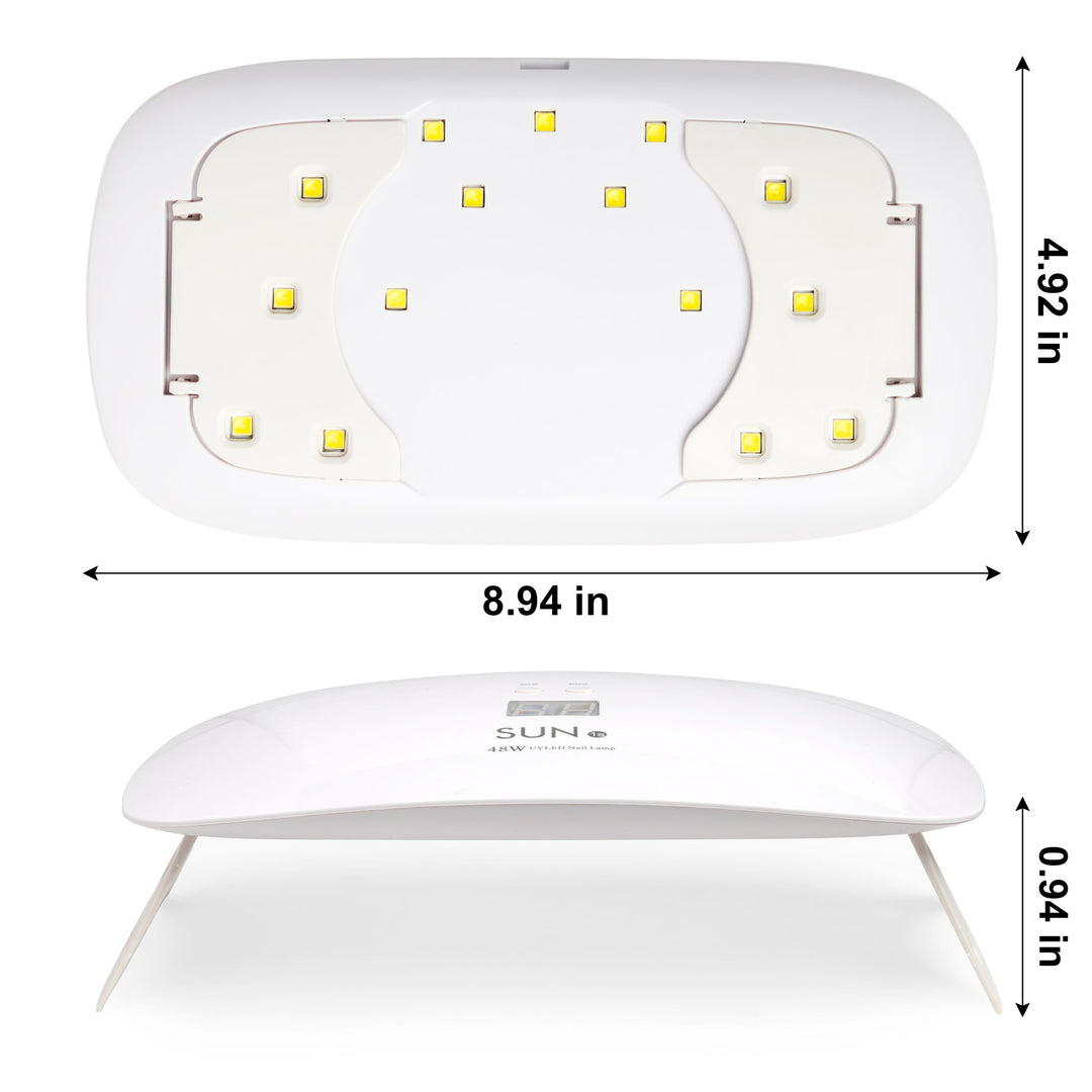 SUN 1S 48W UV LED Nail Dryer for Gel Polish