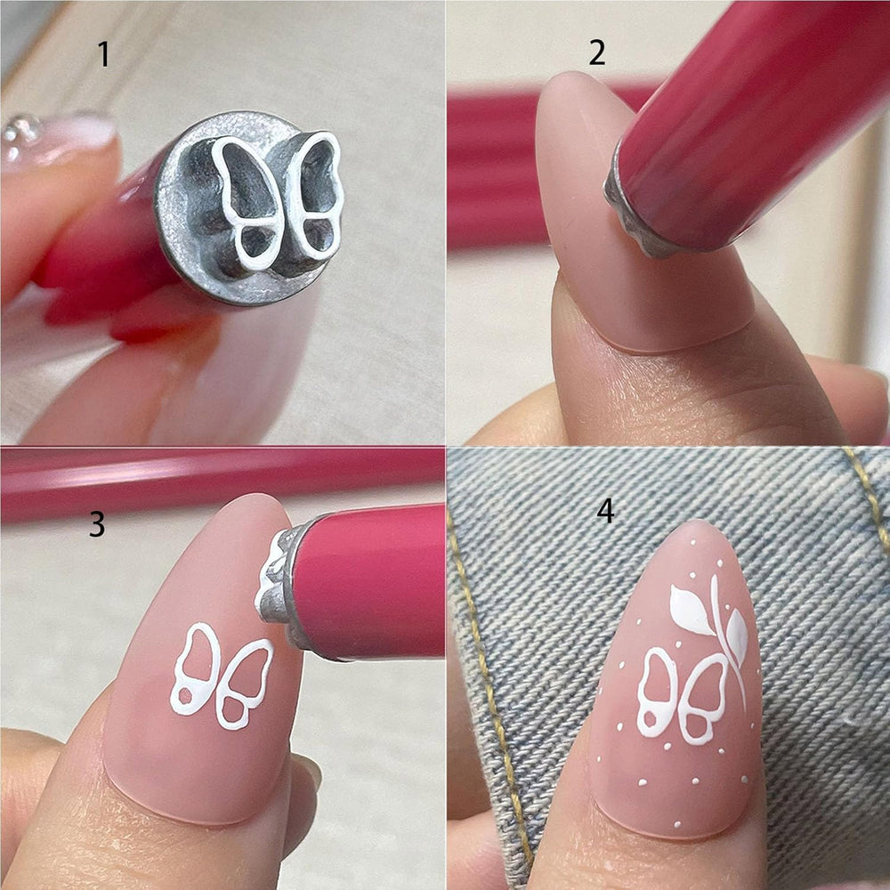 Nail Art Stamp Pen 5PCS