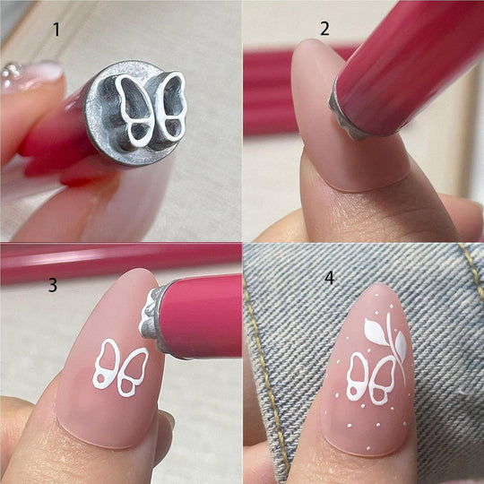 Nail Art Stamp Pen 5PCS