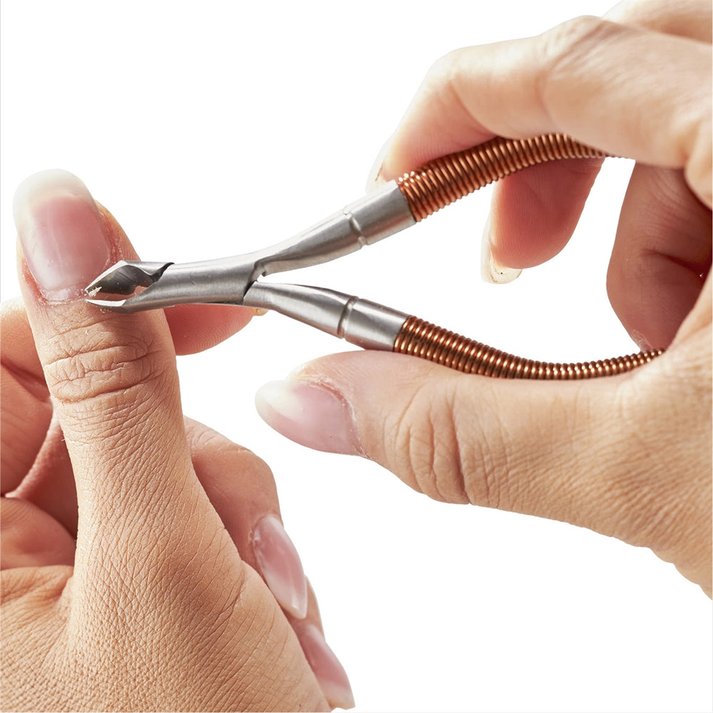 DNB Grip & Snip Spiral Spring Cuticle Nipper