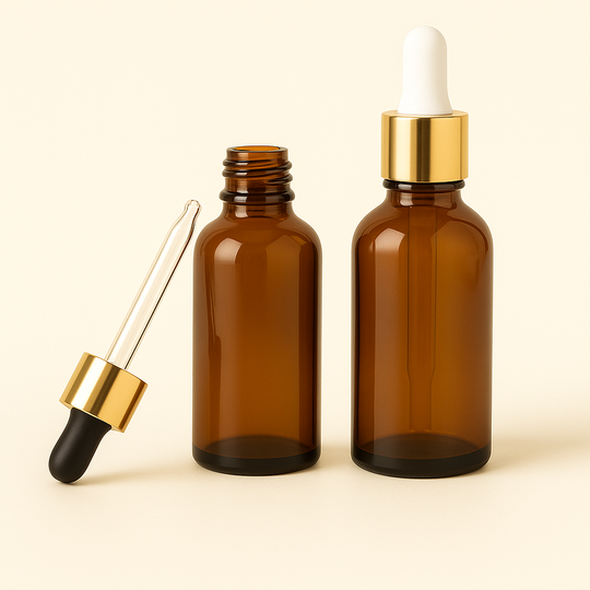 Glass Bottle with Dropper/or Spray lid