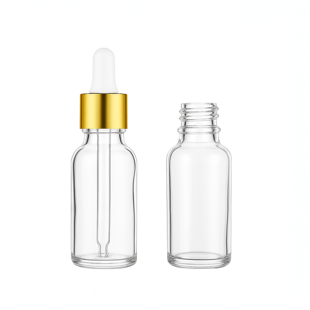 Glass Bottle with Dropper/or Spray lid